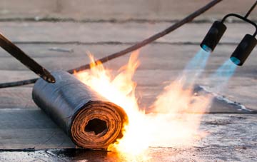 Corse asphalt flat roofing repairs